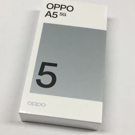 【新品未開封】OPPO A5 5G OPG06 128GB ホワイト / au UQ SIMフリー