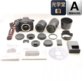 Canon EOS Kiss X8i 一眼レフ 18-55mm 55-250mm ダブルズーム デジタルカメラ キャノン