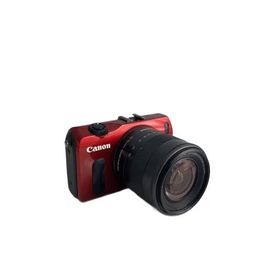 CANON◆デジタル一眼カメラ EOS M EF-M18-55 IS STM レンズキット [レッド]//