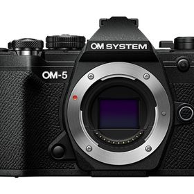 【当店オリジナル3年延長保証付】OM SYSTEM OM-5 Mark II ボディ ブラック
