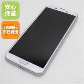 安心保証 美品 SH-M08 AQUOS sense2 ホワイトシルバー 本体 白ロム