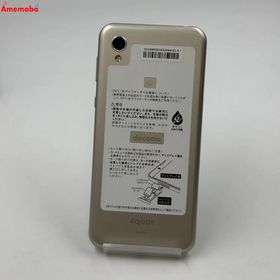 AQUSO sense2 3GB/32GB シャンパンゴールド SH-01L docomo版SIMフ