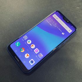 【中古品】HUAWEI P20 lite au 64GB HWV32 クラインブルー