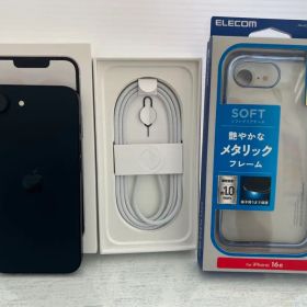 おまけ多数 iPhone 16e 128GB ブラック SIMフリー