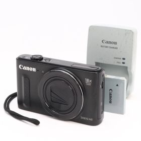 AB+ (良品) Canon キヤノン PowerShot SX610 HS ブラック 初期不良返品対応 66-169