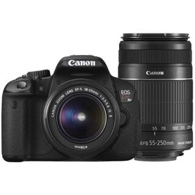 Canon デジタル一眼レフカメラ EOS Kiss X6i ダブルズームキット EF-S18-55ｍｍ/EF-S55-250ｍｍ付属 KISSX6i
