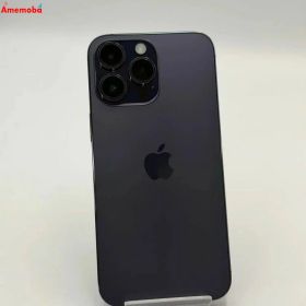 【中古】iPhone14 Pro Max 256GB ディープパープル MQ9E3J/A SoftBank版