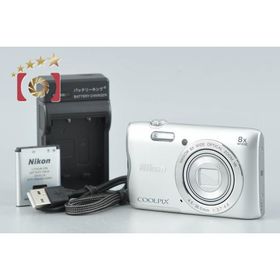【中古】Nikon ニコン COOLPIX A300 シルバー コンパクトデジタルカメラ