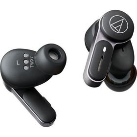 オーディオテクニカ ノイズキャンセリング機能搭載 完全ワイヤレスBluetoothイヤホン(ブラック) audio-technica ATH-TWX7-BK 返品種別A