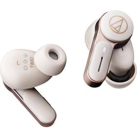 オーディオテクニカ Bluetoothイヤホン ATH-TWX7-WH ノイズキャンセリング機能搭載 完全ワイヤレス(ホワイト) audio-technica