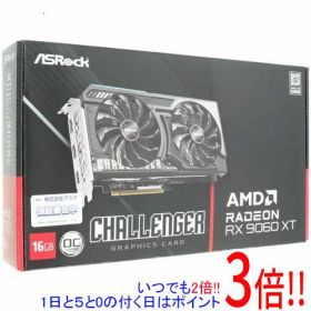 【中古】ASRock グラボ Radeon RX 9060 XT Challenger 16GB OC PCIExp 16GB 元箱あり