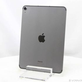 〔中古〕Apple(アップル) iPad Air 第5世代 64GB スペースグレイ MM6R3J／A SoftBankロック解除SIMフリー〔371-ud〕