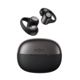 Shokz(AfterShokz)(ショックス(アフターショックス)) OpenDots 2 ブラック 完全ワイヤレスイヤホン SKZ-EP-000069 イヤーカフ型 11.8mmドライバー Bluetooth対応