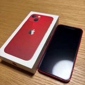 Apple iPhone 13 mini RED 本体