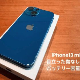 Apple iPhone 13 mini 本体 ブルー