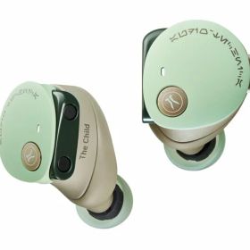 オーディオテクニカ ATH-CKS50TW2 GG グローグー スター・ウォーズ ワイヤレスイヤホン Bluetooth 5.3 ノイズキャンセリング 重低音 ルーカスフィルムスタジオ公認デザイン 限定音声ガイダンス マグネティックスイッチ 約65時間再