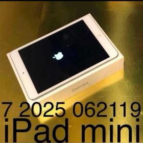 7 2025 062119美品 iPad mini アイパッドミニ 白 アップル