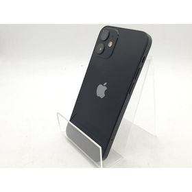 【中古】Apple SoftBank 【SIMロック解除済み】 iPhone 12 mini 64GB ブラック MGA03J/A【柏】保証期間１週間【ランクC】