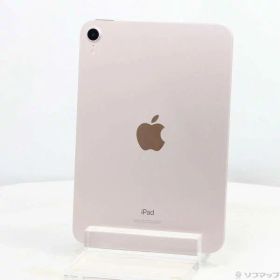 【中古】Apple(アップル) iPad mini 第6世代 64GB ピンク MLWL3J／A Wi-Fi 【297-ud】