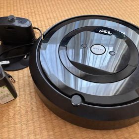送料込み)iRobot ルンバ e5 ロボット掃除機 ブラック 充電台付 動作品