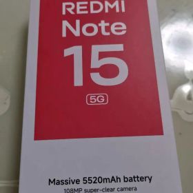 Xiaomi REDMI note 15 5g ブラック 512GB 美品