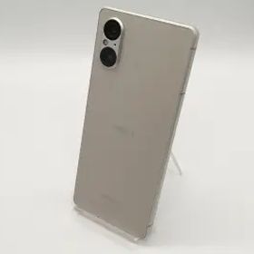 【中古】SONY docomo 【SIMフリー】 Xperia 5 V 8GB 128GB プラチナシルバー SO-53D【小倉駅前】保証期間１ヶ月【ランクB】