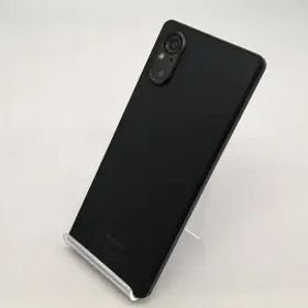 【中古】SONY docomo 【SIMフリー】 Xperia 5 V 8GB 128GB ブラック SO-53D【OSU301】保証期間１ヶ月【ランクB】