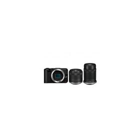 【新品/取寄品】Canon キヤノン EOS R50 V ダブルズームキット ブラック APS-C ミラーレスカメラ