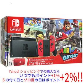 【中古】任天堂 Nintendo Switch スーパーマリオ オデッセイセット HAC-S-KADEE 液晶画面いたみ 元箱あり