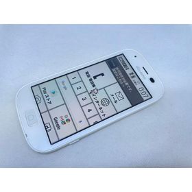 ★送料無料★ジャンク★docomo★らくらくスマートフォン4 F-04J★ホワイト★8280001521★SYS★06/12