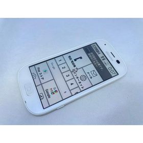 ★送料無料★良品★docomo★らくらくスマートフォン4 F-04J★ホワイト★80280019898★SYS★06/12