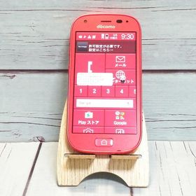 docomo 富士通 F-04J らくらくスマートフォン4 ピンク PINK 本体 白ロム SIMロック解除済み SIMフリー B220043