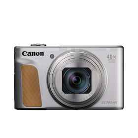 Canon コンパクトデジタルカメラ PowerShot SX740 HS シルバー 光学40倍ズーム/4K動画/Wi-Fi対応 PSSX740HSS