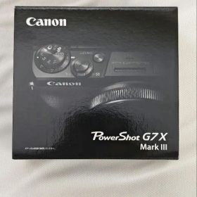 Canon PowerShot G7 X Mark III 本体 ブラック