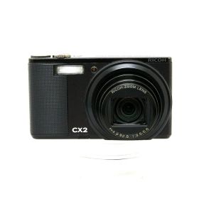【中古】 (リコー) RICOH CX2 ブラツク【中古カメラ コンパクトデジカメ】 ランク：B
