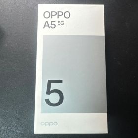 ①【新品未使用開封品】OPPO A5 5G ホワイト 本体