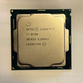 Core i7-8700 SR3QS 3.20GHz LGA1151 第8世代