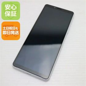【中古】新品同様 SO-41A Xperia 10 II ホワイト スマホ 白ロム 中古 土日祝発送OK