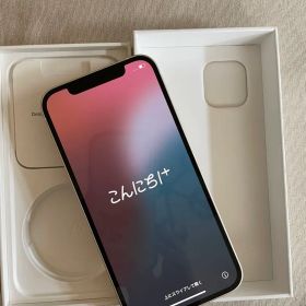 iPhone12 64G ホワイト SIMフリー 美品 箱付き
