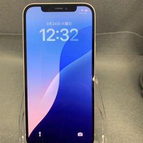 美品 国内版 SIMフリー iPhone 12 64GB ホワイト色
