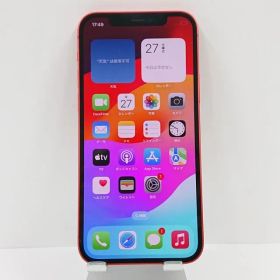 iPhone12 128GB SoftBank レッド 送料無料 本体 c02544
