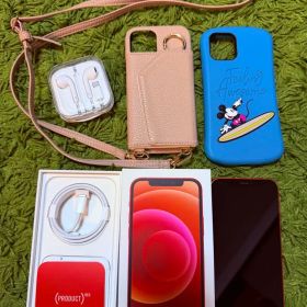美品 Apple iPhone 12 RED 128GB