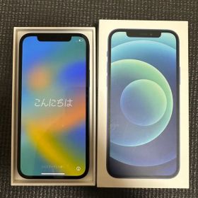 【美品】Apple iPhone 12 ブルー
