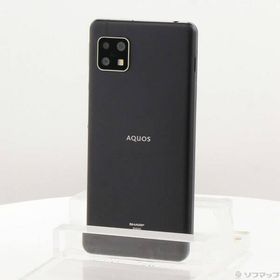 〔中古〕SHARP(シャープ) AQUOS sense5G 64GB ブラック SHG03 auロック解除SIMフリー〔371-ud〕