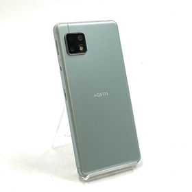 【最速発送】SHARP AQUOS sense 5G 64GB シルバー Softbank A004SH 白ロム【難有】