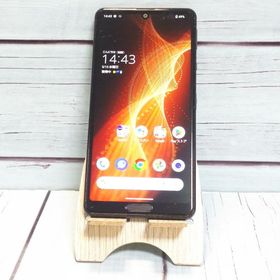 au SHG03 SHARP AQUOS sense5G 64GB ブラック [訳あり] 本体 白ロム SIMロック解除済み SIMフリー C263157
