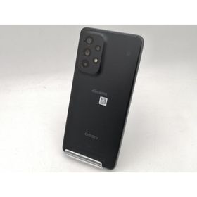 【中古】SAMSUNG docomo 【SIMフリー】 Galaxy A53 5G オーサムブラック 6GB 128GB SC-53C【なんば】保証期間１ヶ月【ランクA】