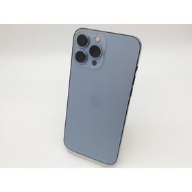 【中古】Apple SoftBank 【SIMフリー】 iPhone 13 Pro Max 256GB シエラブルー MLJD3J/A【鹿児島中町】保証期間１ヶ月【ランクC】