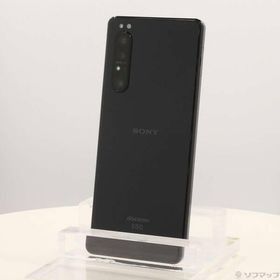 〔中古〕SONY(ソニー) Xperia 1 II 128GB ブラック SO-51A docomoロック解除SIMフリー〔297-ud〕