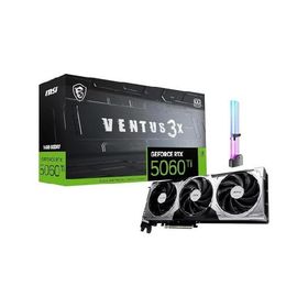 【並行輸入品】 msi GeForce RTX 5060 Ti 16G Ventus 3X OC グラフィックスカード 16GB GDDR7 PCIe Gen 5 3X DP 2.1b HDMI 2.1b 1440p ゲーミング AIコンテンツ